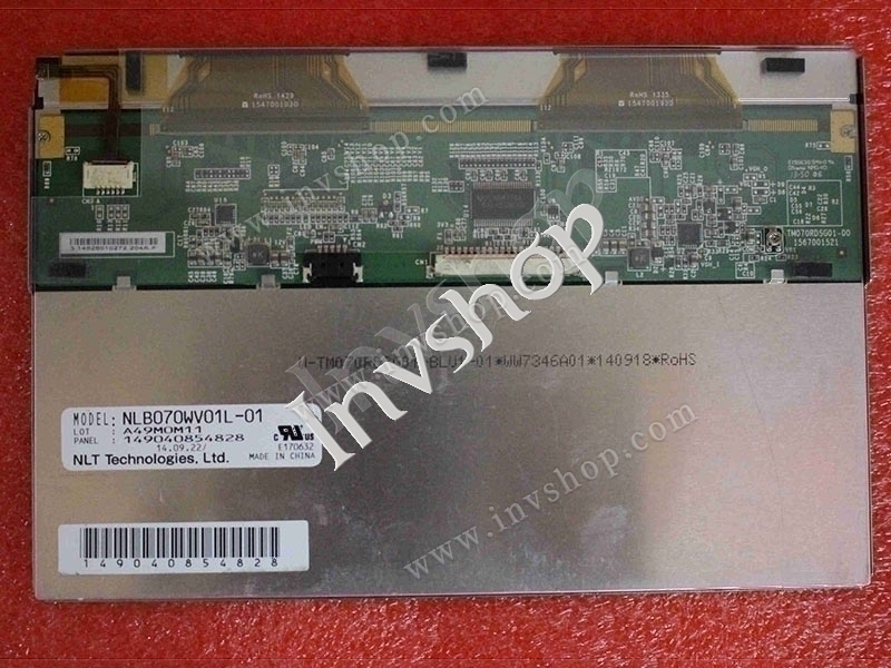 NLB070WV01L-01 LCD SCREEN NLT TOUCH SCREEN