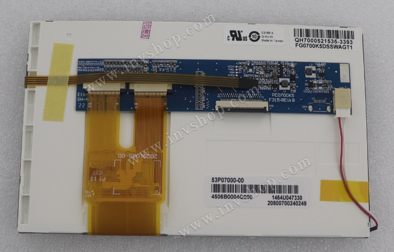 FG0700K5DSSWAGT1 7inch  800*480 LCD PAENL