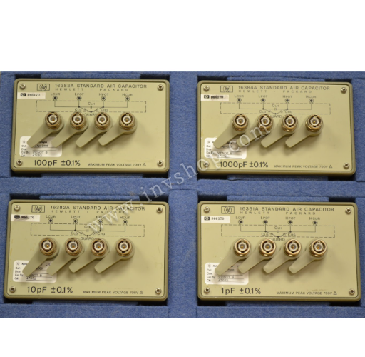 16380A HP Standard Air Capacitor Set