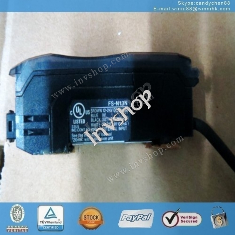 New for Keyence FS-N13N Fiber Optic Sensor