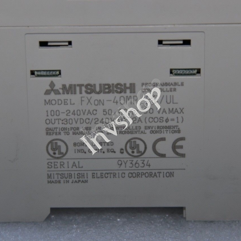 Mitsubishi PLC fx0n-40mr-es/ul Programming controller