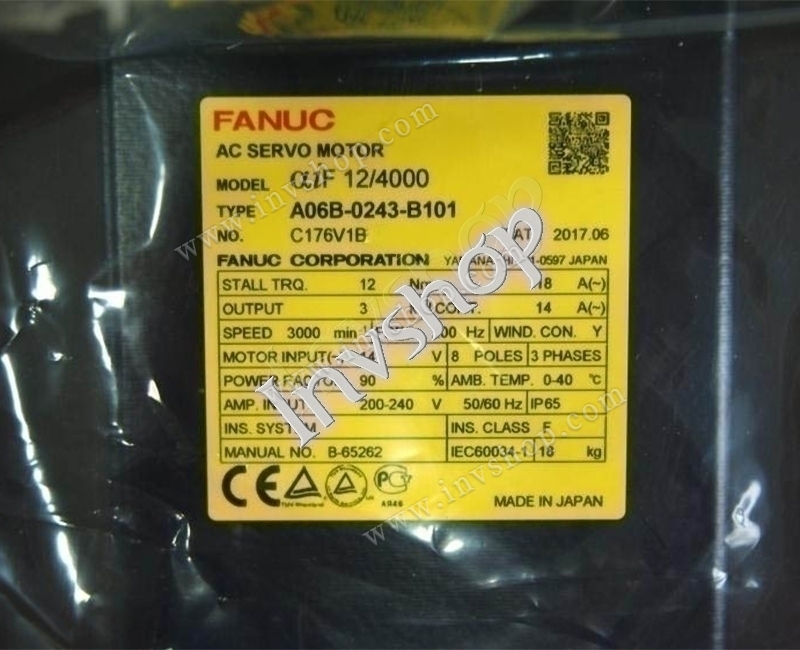 A06B-0243-B101 Fanuc Servo motor
