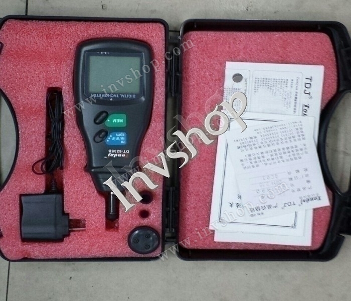 new DT2235A Digital Contact Tachometer RPM Meter Surface Speed