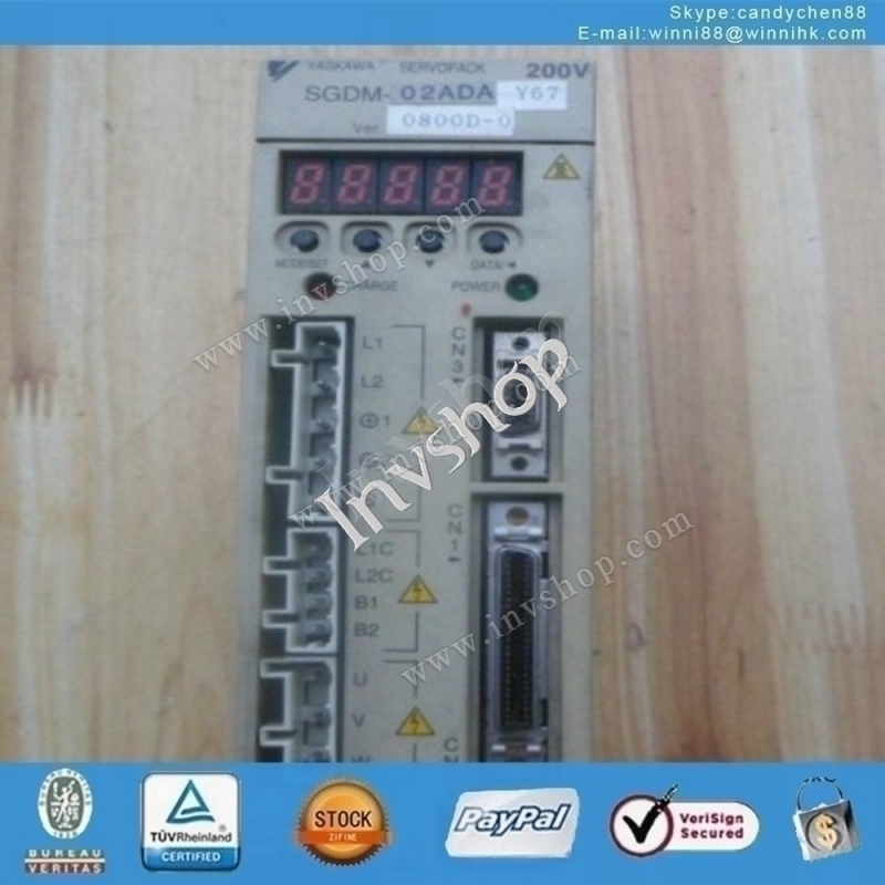 for Yaskawa Used SGDM-02ADAY67 servo drive 60 days warranty