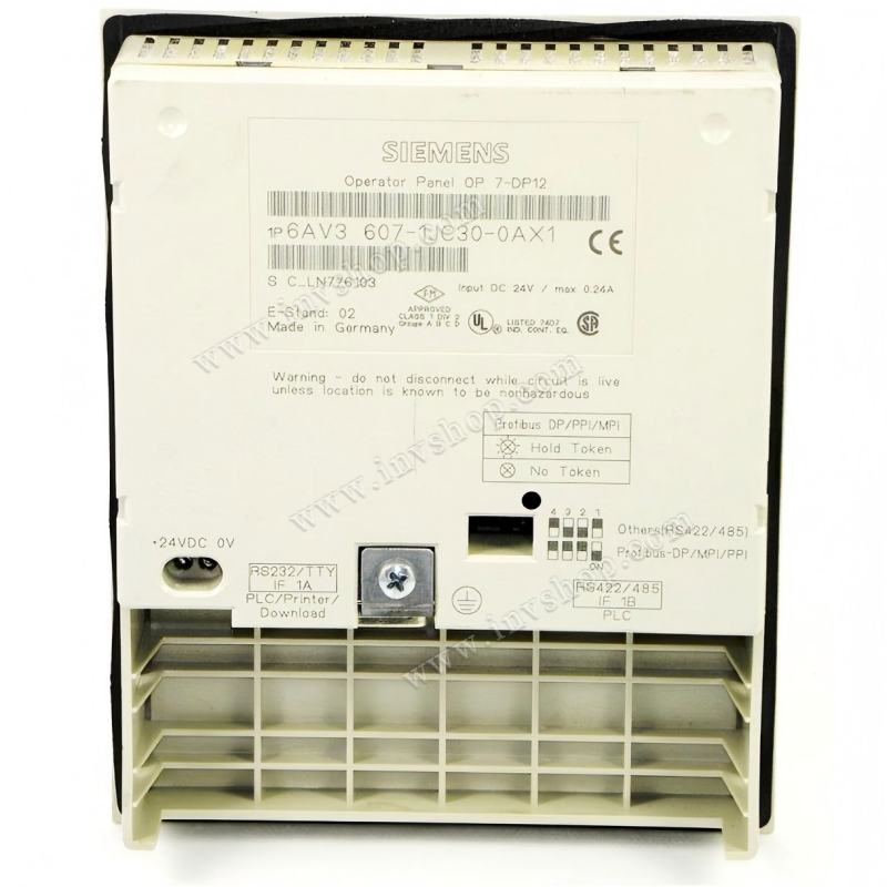 HMI SIMATIC OP7 6AV3607-1JC30-0AX1 Ninety percent New