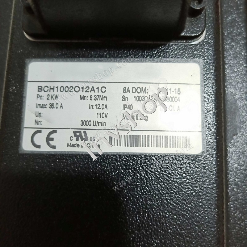 BCH1002012A1C 2KW Schneider servo motor for Ninety percent new