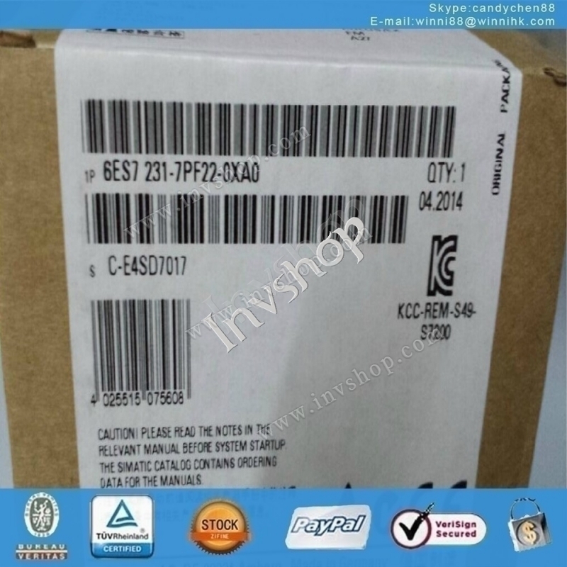 6ES7231-7PF22-0XA0 SIEMENS Analog Input Module