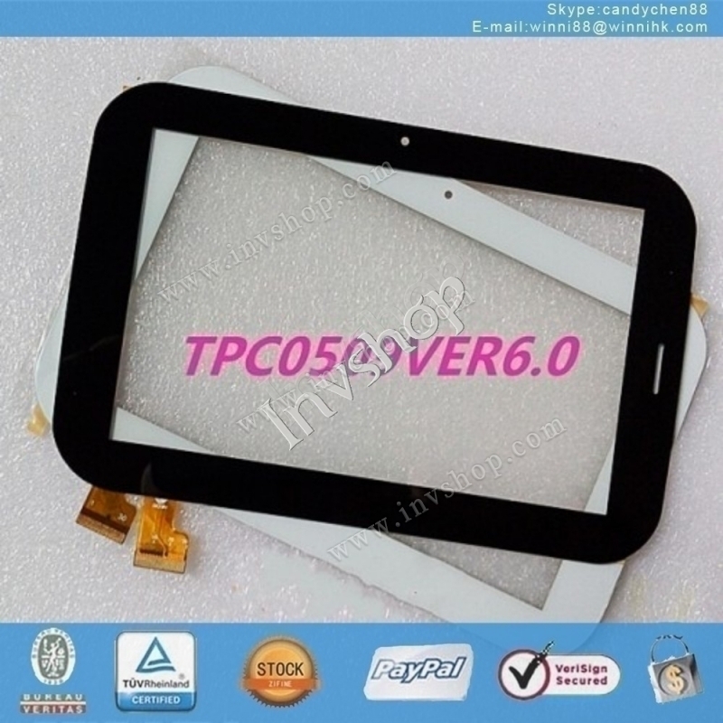 7"Sanei N78 Dual 3G TPC0509 VER6.0 NEW Digitizer Core White Touch Screen