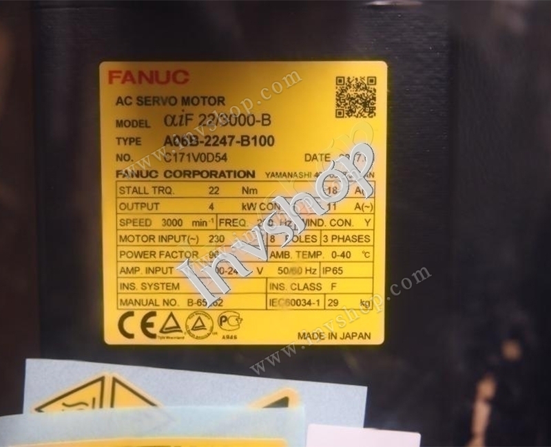 A06B-2247-B100 Fanuc Servo motor