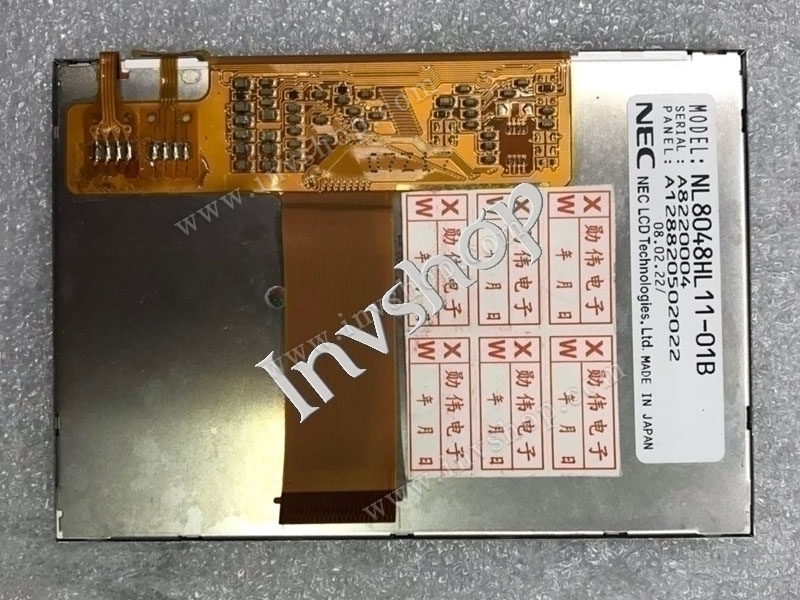 NL8048HL11-01A NEC 4.1 inch 800*480 LCD PANEL