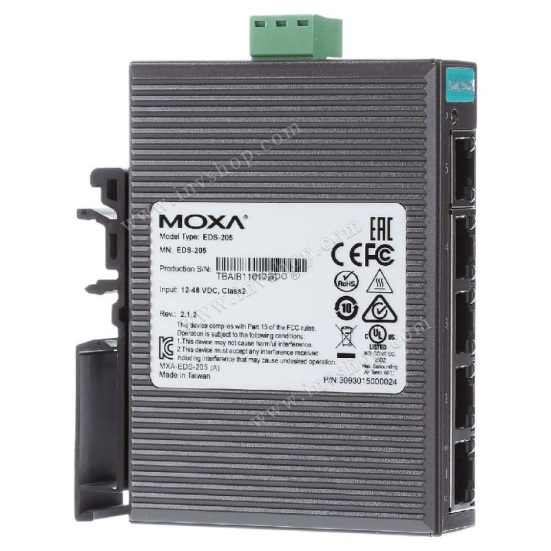 The 95 original new moxa Ethernet switch EDS-205