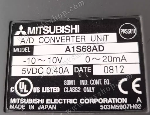 A1S68AD MITSUBISHI A/D CONVERTER New and Original