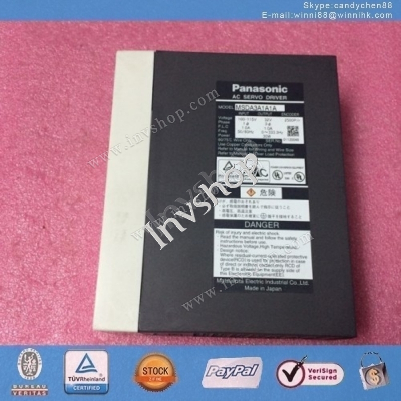 The new MSDA3A1A1A part servo drives 60 days warranty