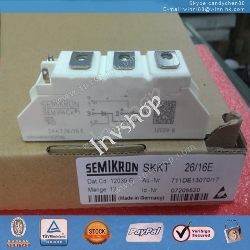 SKKT26/16E SKKT2616E SKKT26-16E SEMIKRON