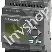 8DI(4AI)/4DO, Siemens 6ED1052-1MD00-0BA6 LOGO! 12/24RC, 200 BLOCKS 60 days warranty