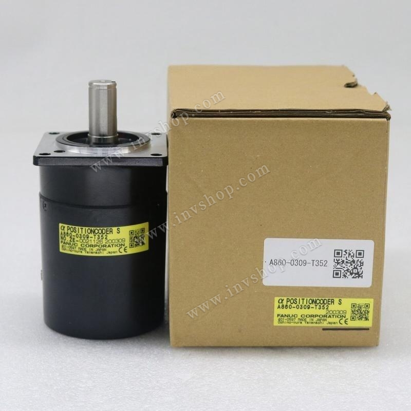 FANUC A860-0309-T352 Axis/Rotary Encoder with 17-pin Connector.