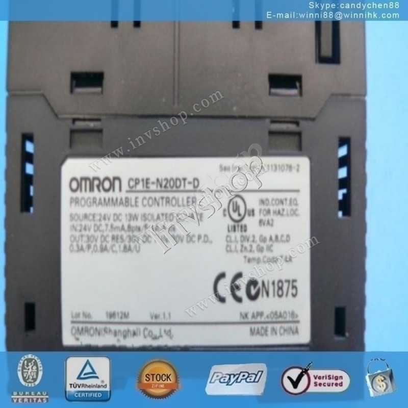 NEW CP1E-N20DT-D OMRON Programming controller