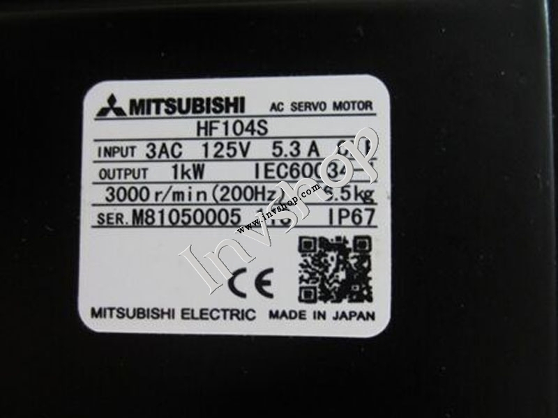 new MITSUBISHI PLC HF104S Servo motor