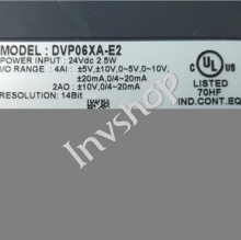 new DVP06XA-E2 PLC Extension module