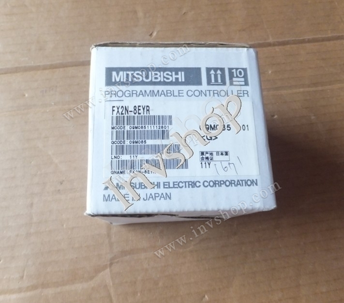 Original new Japanese MITSUBISHI FX series expansion module FX2N-8EYR