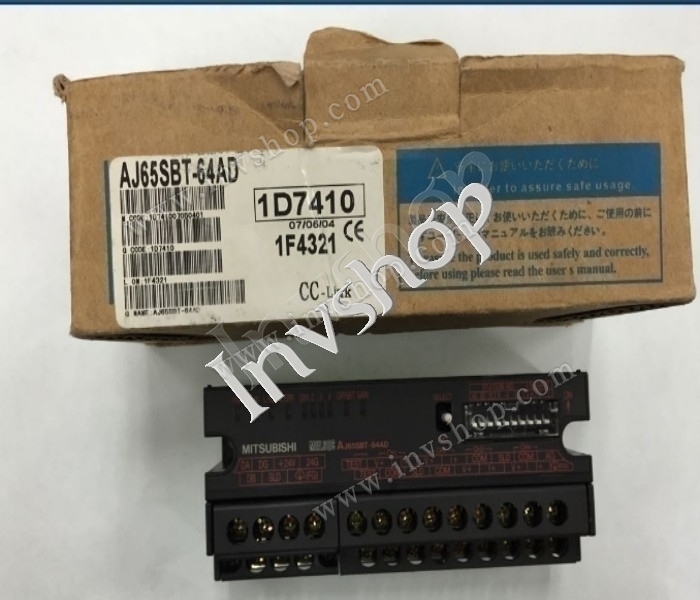 New Mitsubishi PLC AJ65SBT-64AD programmable controller
