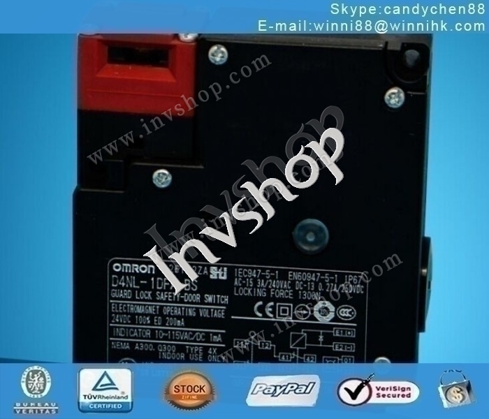 new D4NL-1DFA-BS Omron protective door lock switch