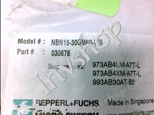 USED NBN15-30GM60-WS P+F SWITCH
