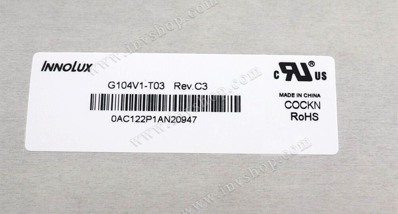 Innolux lcd display 10.4inch 640*480 G104V1-T03 Rev.C3