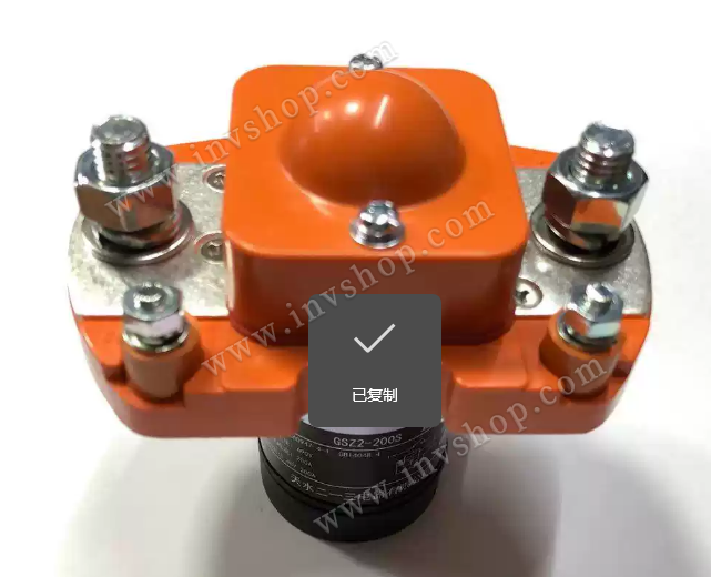 contactor USED Tianshui 213 DC contactor GSZ2-200S DC24V