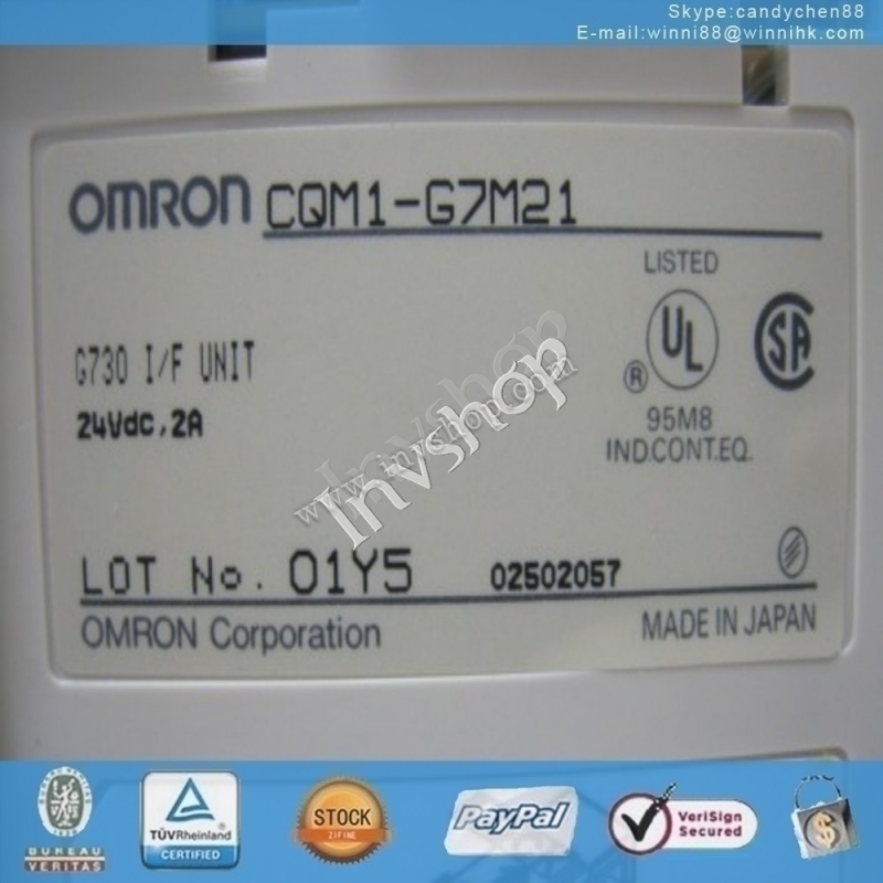 PLC CQM1-G7M21 OMRON module