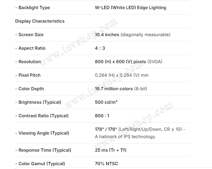 NEW KYOCERA LCD DISPLAY KHB104SV2AA-G81