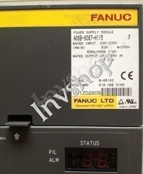 fanuc A06B-6087-H115 power supply module