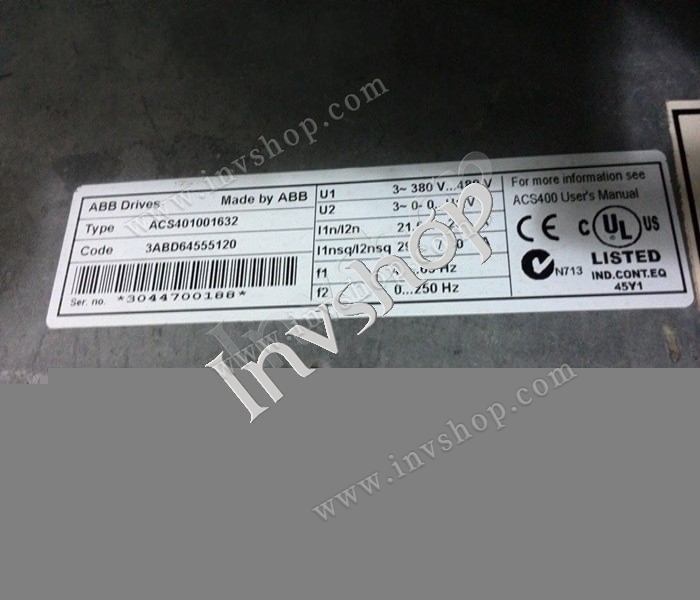 ABB ACS401001632 inverter
