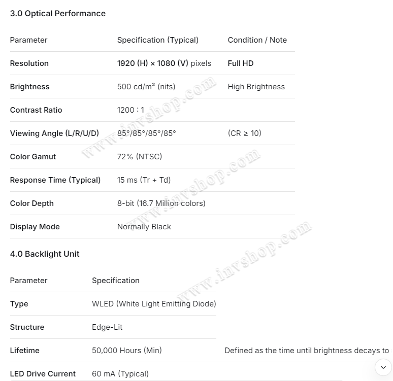 LQ058T3GG01S SHARP 5.8inch lcd display New and Original