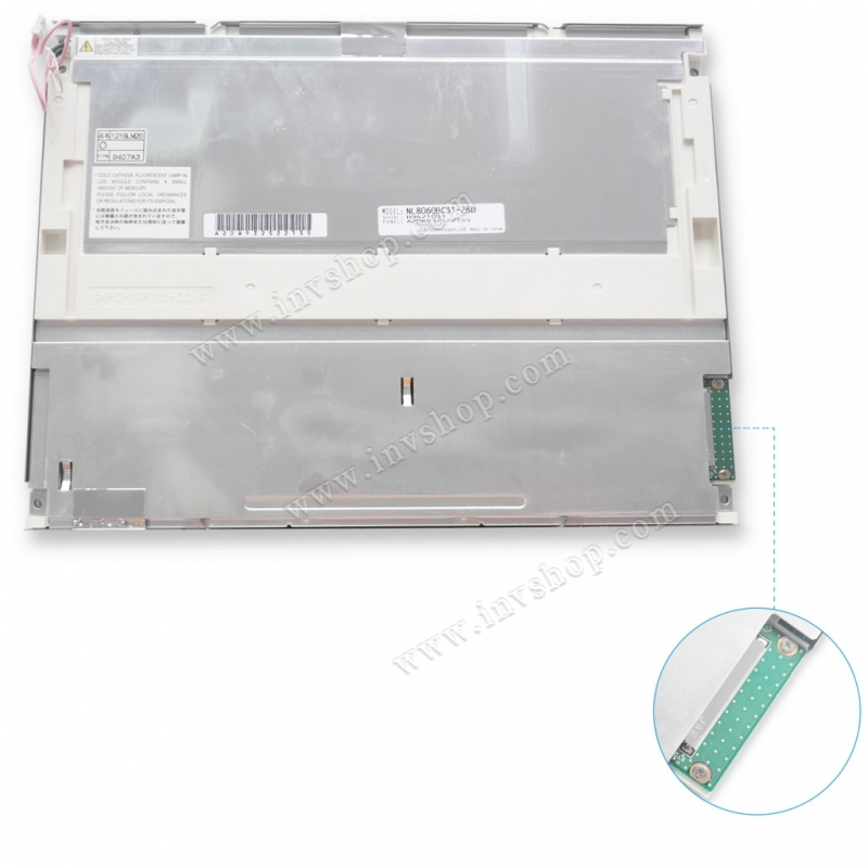 NL8060BC31-28D 12.1 inch 800(RGB)×600 TFT LCD Panel for NEC