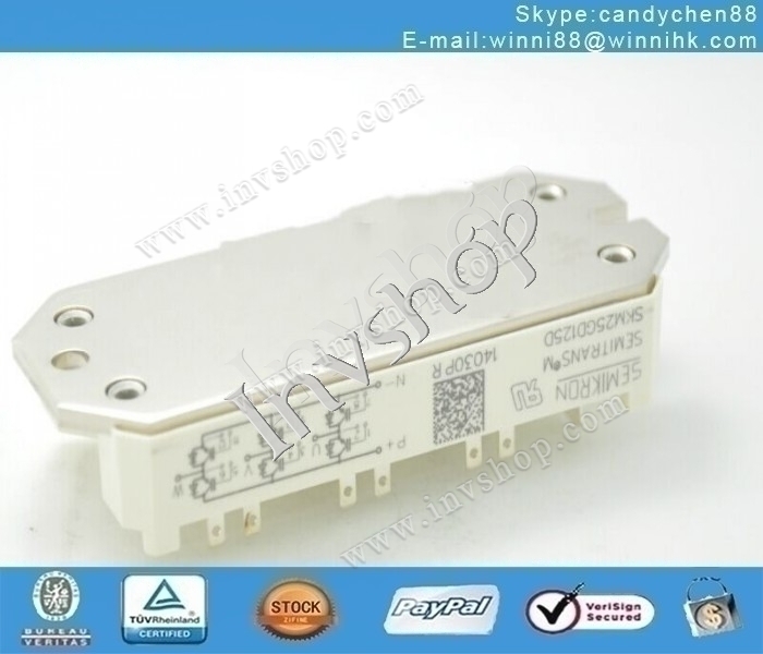 new semikron SKM25GD125D Power module