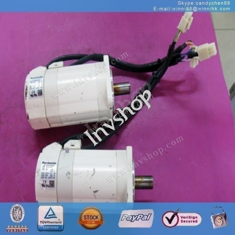for part MSMA082C1E AC Used SERVO MOTOR 60 days warranty