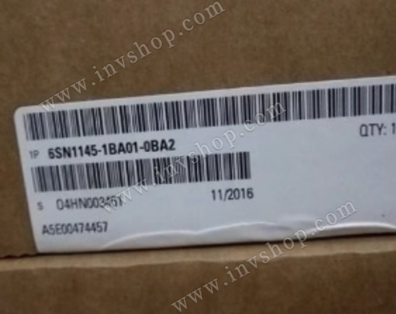 6SN1145-1BA01-0BA0 0BA1 SIEMENS Successor product:6SN1145-1BA01-0BA2 
SINUMERIK power modules