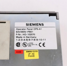 SIEMENS 6AV3505-1FB01 Operation panel