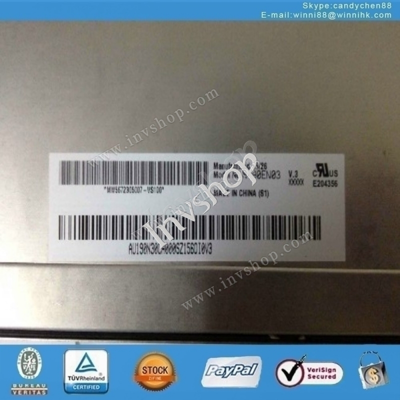 display panel LCD M190EN03 V2 19''New 60 days warranty