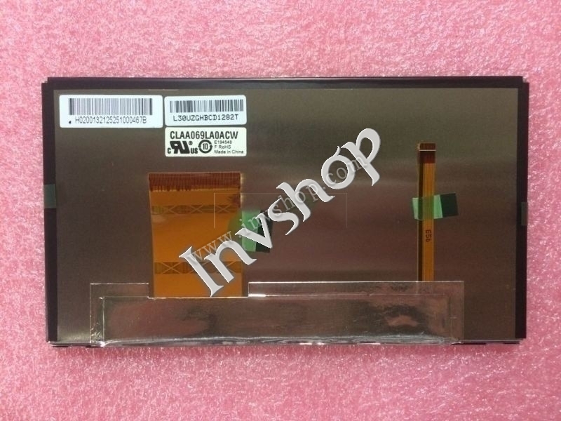 CLAA069LA0ACW CPT 7.0 inch A-Si TFT LCD PANEL contrast ratio400：1
