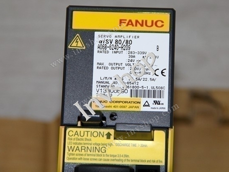 newÂ Fanuc A06B-6240-H209 servo amplifier