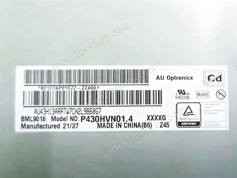 P430HVN01.4 LCD display