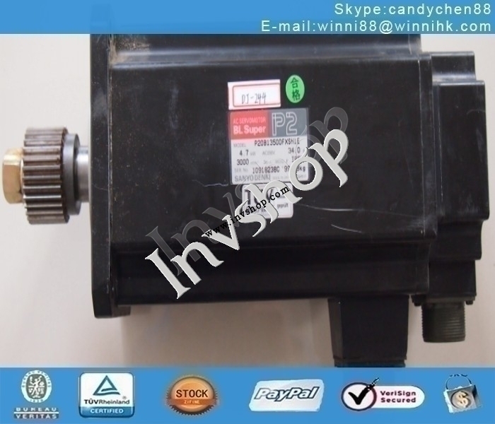 sanyo P20B13500FXSH1E servo motor