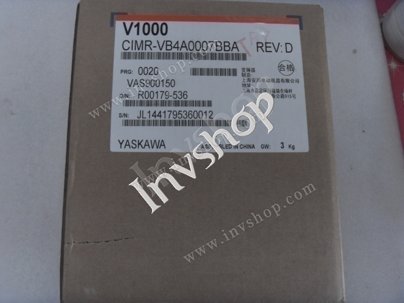 CIMR-VB4A0007BBA Yaskawa Inverter V1000