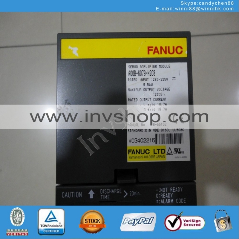 new A06B-6117-H105 FANUC Servo Amplifier