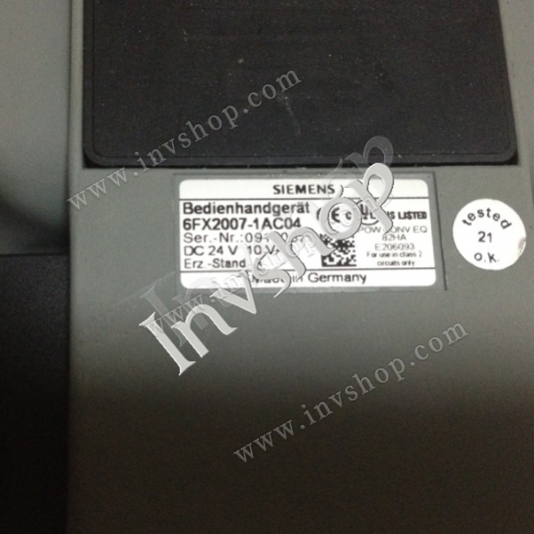 6FX2007-1AC04 Siemens handheld unit