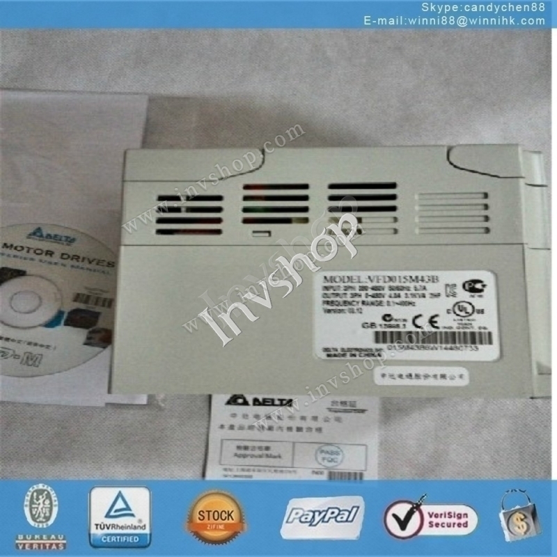 PLC New VFD015M43B-A for DELTA 60 days warranty