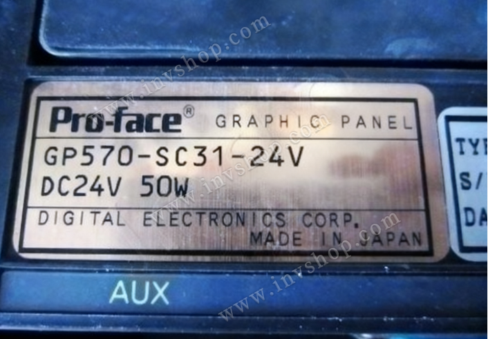 proface GP570-SC31-24V USED touch screen