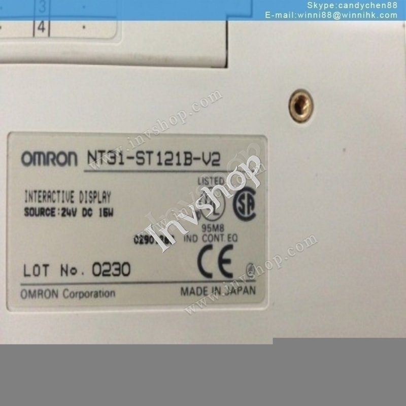 OMRON NT31-ST121B-V2 touch screen 60 days warranty